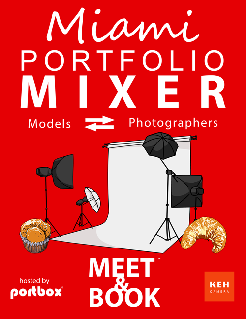 Meet & Book Portfolio Mixer Flyer