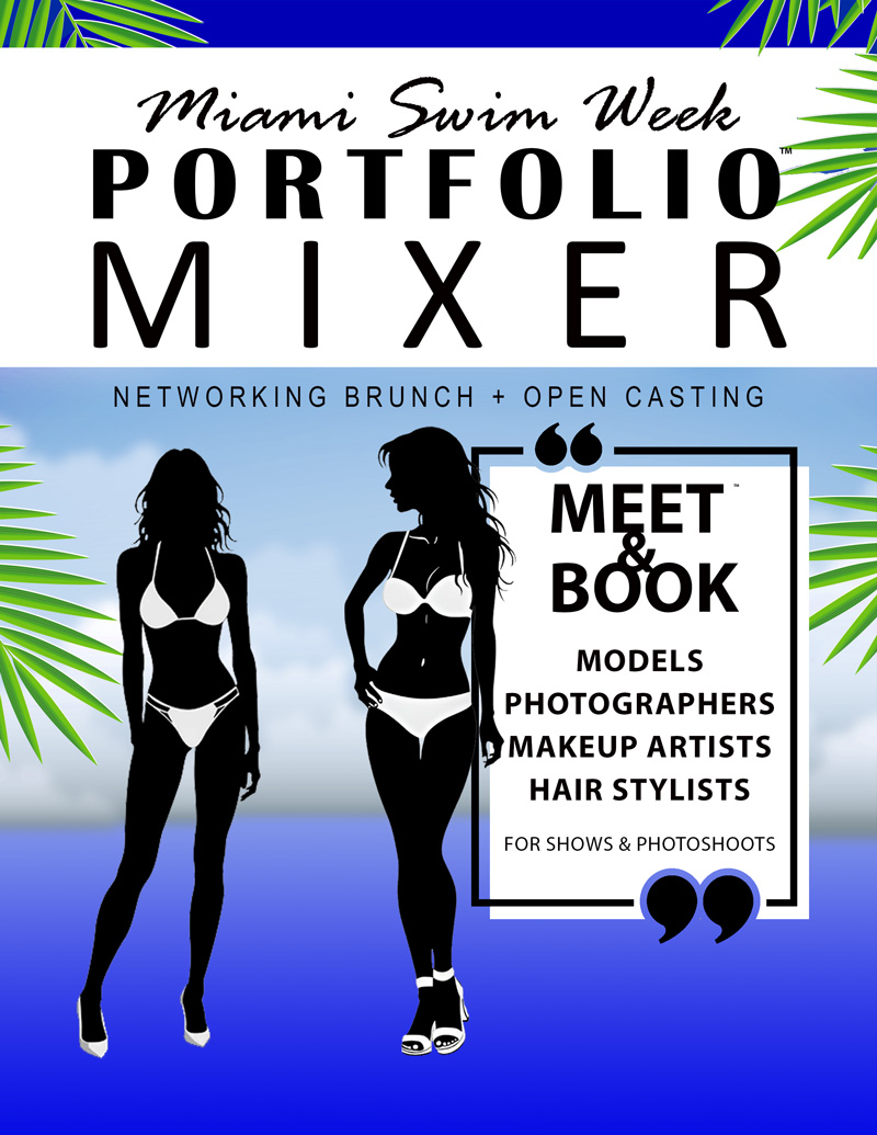Meet & Book Portfolio Mixer Flyer